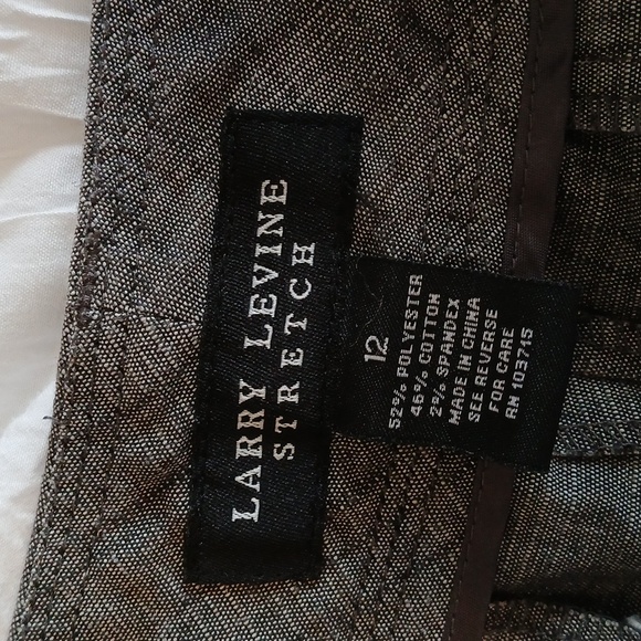 Larry Levine Womens Dress Work Pants Size 12 - Picture 8 of 10